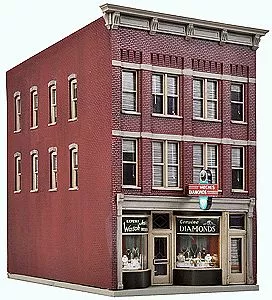 Walthers Cornerstone 933-3476 HO Scale Jewelry Store — Kit