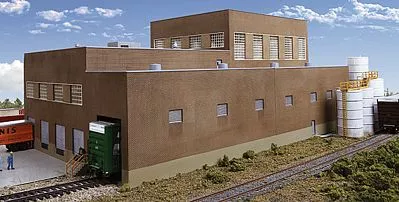 Walthers Cornerstone 933-3902 HO Scale Paper Mill – Superior Paper — Kit