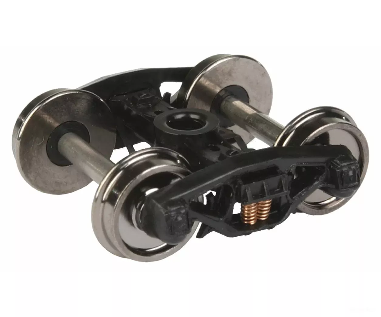 Walthers HO Proto 2008 Sprung Plastic Trucks w/33" Metal RP-25 Wheels & Axles - Bettendorf - 1 Pair
