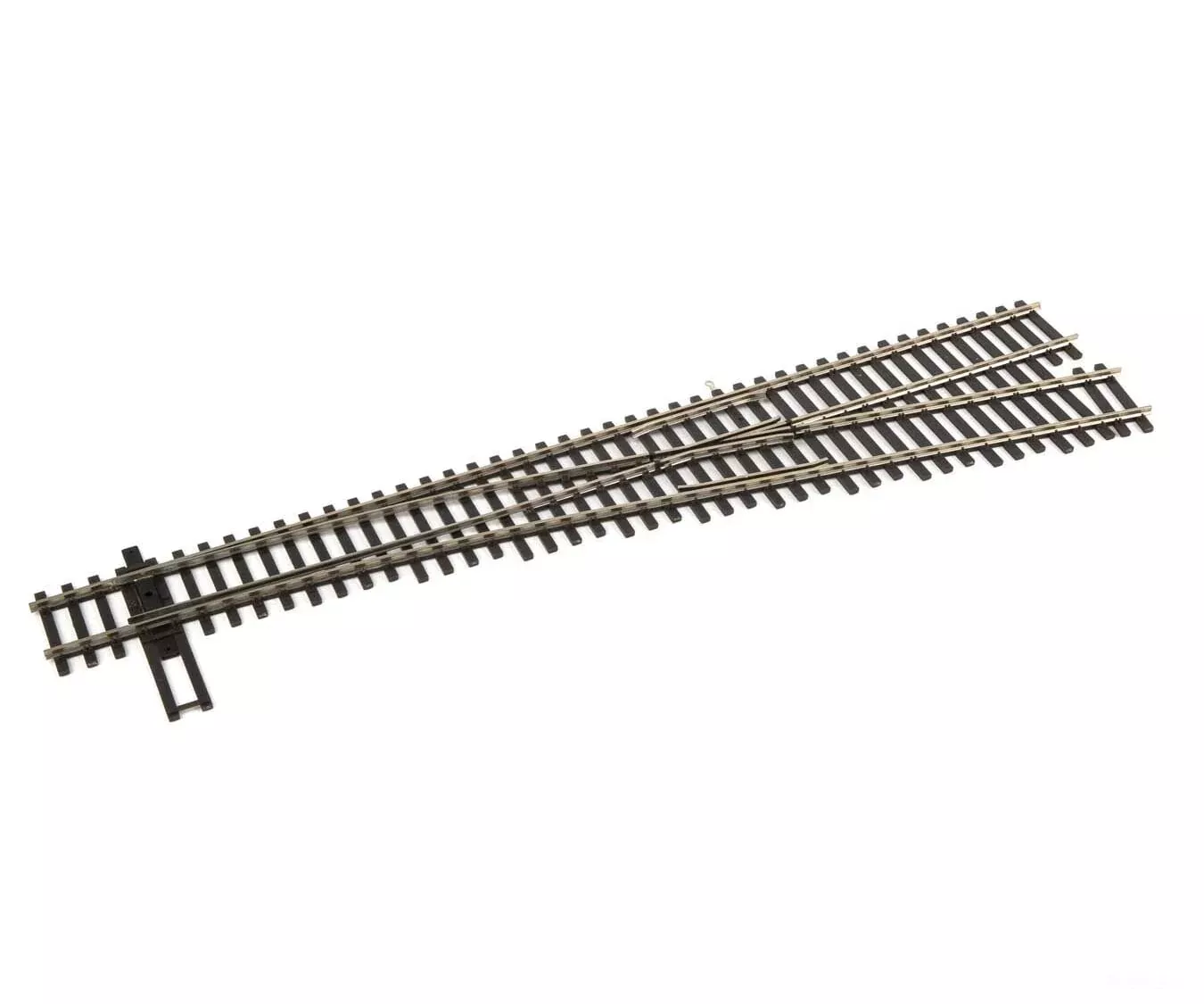 Walthers HO SceneMaster 83018 Code 83 Nickel Silver DCC Friendly Number 6 Turnout – Right Hand