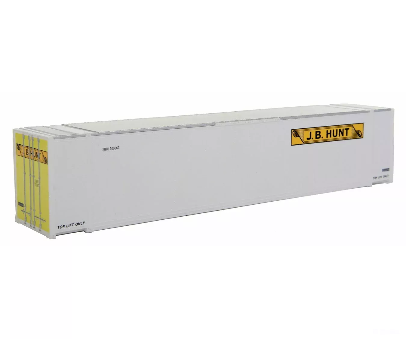 Walthers HO SceneMaster 8455 48′ Smooth Side Container – Assembled – J.B. Hunt Transport