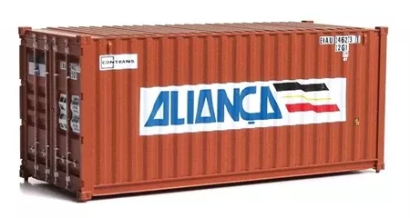 Walthers SceneMaster 949-8069 HO Scale 20 Corrugated Intermodal Container