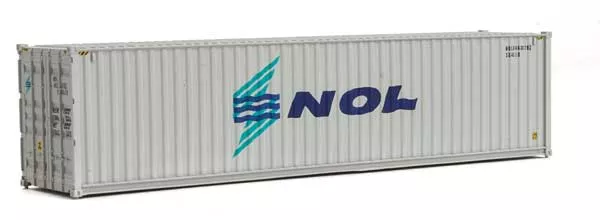 Walthers SceneMaster 949-8271 40′ High Cube Corrugated Side Intermodal Container NOL