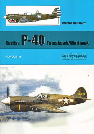 Warpaint Series WPS77 Curtiss P-40