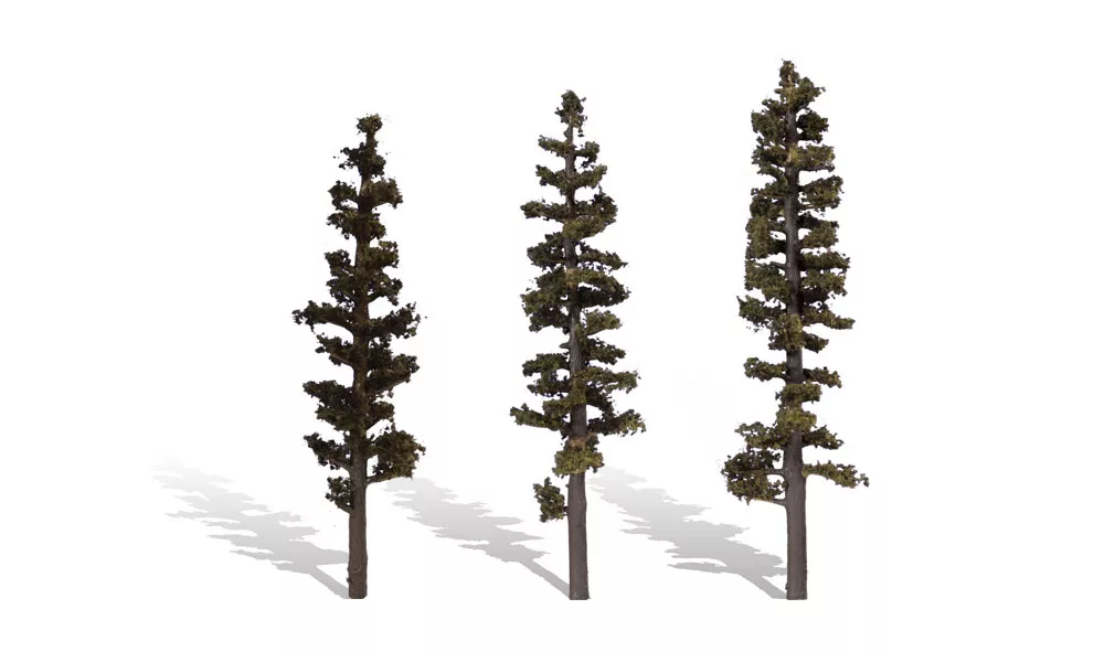 Woodland Scenics 3562 6"-7" Standing Timber Trees - 3 Pack