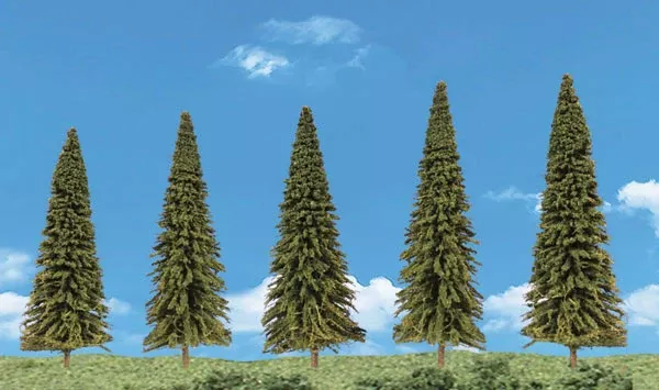 Woodland Scenics SP4154 Evergreen Trees (5)