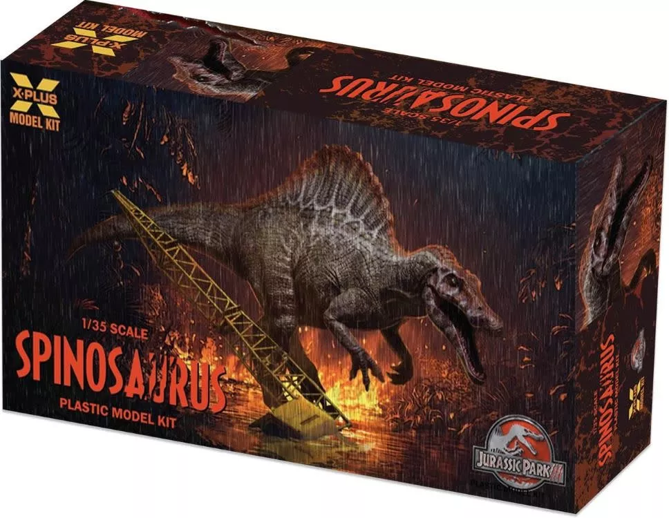 Xplus 200365 1/35 Jurassic Park III Spinosaurus Dinosaur