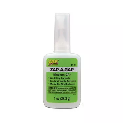 Zap PT-02 ZAP-A-GAP Medium CA+ 1 oz (Scale=ALL) Part #547-430